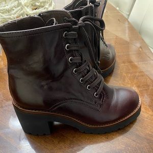 Jeffrey Campbell Combat Boots Scavenger2 Lug Sole Platform Chunky Leather